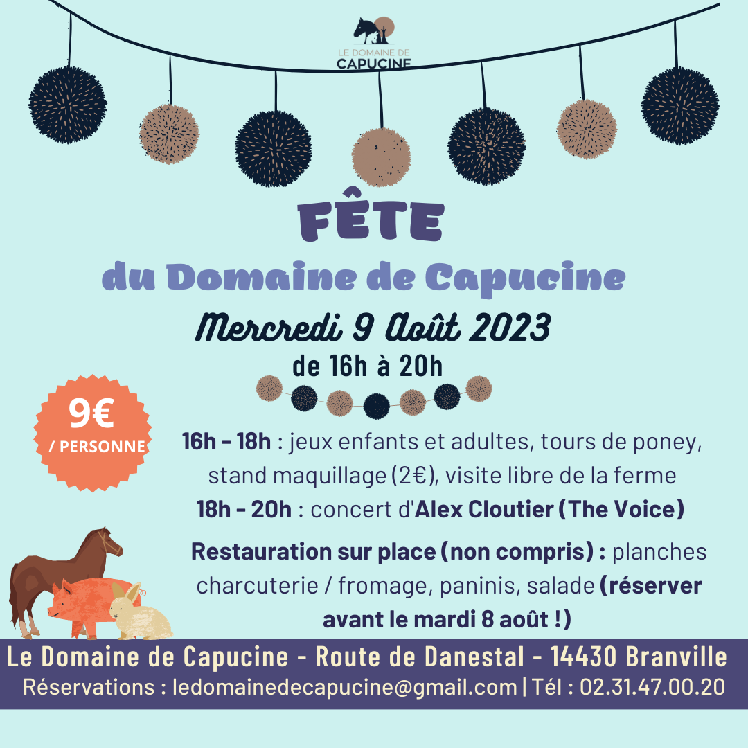 Fête du Domaine de Capucine en Normandie